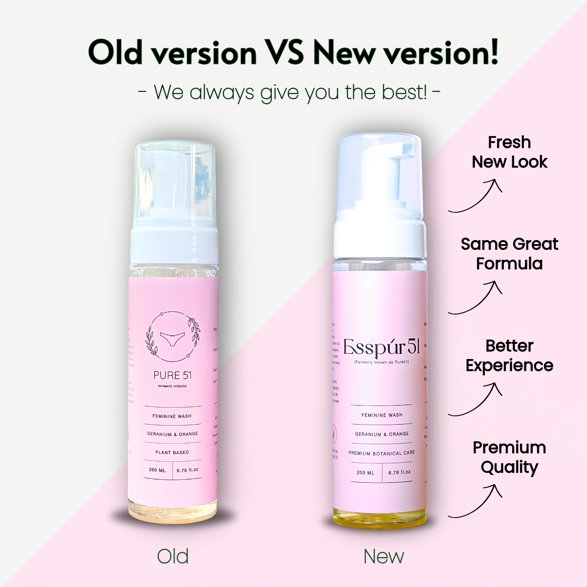 Esspúr51 Feminine Wash