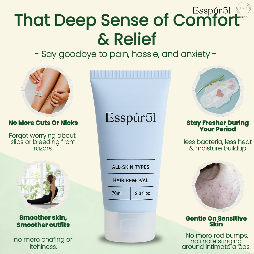 SET C - Removal Cream x3 + Aloe Vera x2